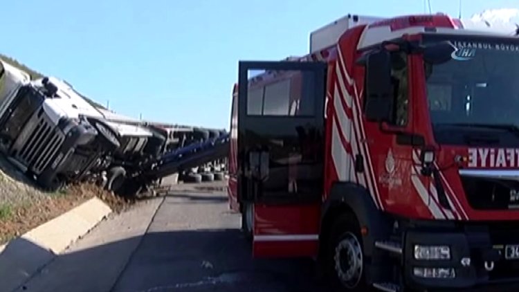 Kuzey Marmara Otoyolu'nda kaza: 1 ölü