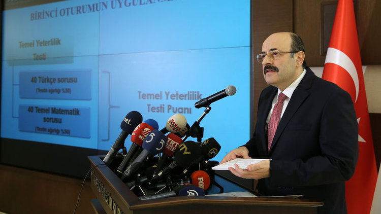 YÖK Başkanı Yekta Saraç üniversiteye giriş sınavındaki yeni sistemi açıkladı