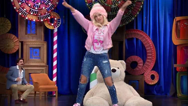 İrem Sak, Aleyna Tilki taklidi yaptı