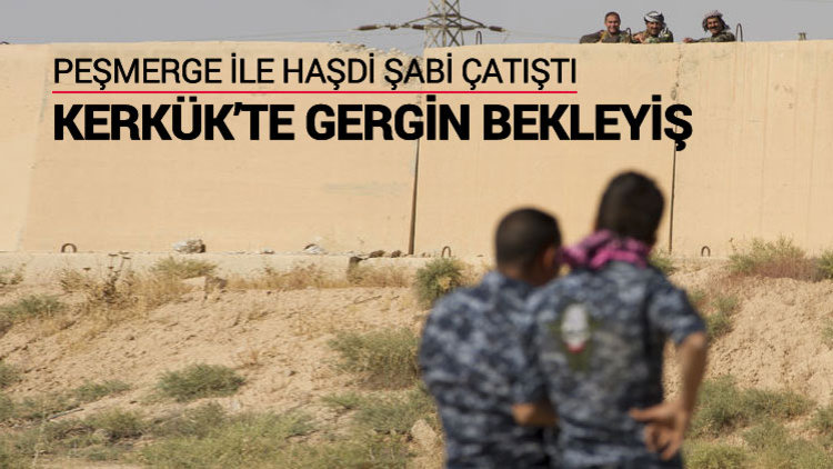 Peşmerge ile Haşdi Şabi milisleri çatıştı