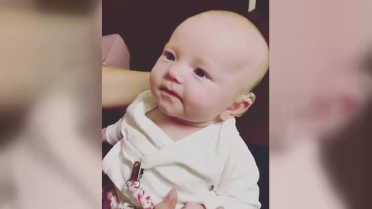 İlk kez duyan bebeğin duygu karmaşası