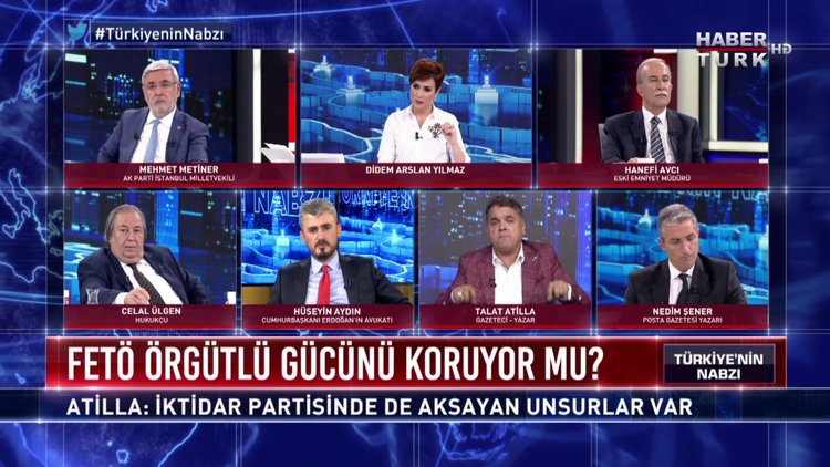 Türkiye' nin Nabzı - 25 Ekim 2017 1. Bölüm (FETÖ Davaları ve Operasyonları)