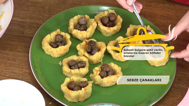 1 dakikada Sebze Çanakları