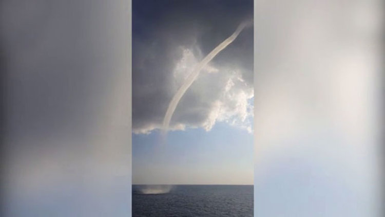 Hortumu böyle görüntülediler