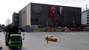 Atatürk Kültür Merkezi havadan görüntülendi 