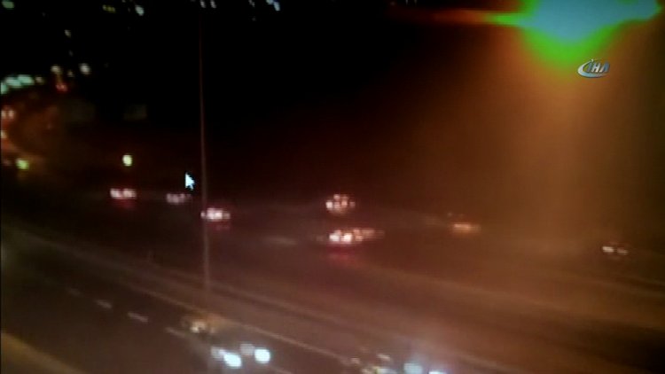 Atatürk Havalimanı'nda geçtiğimiz ay düşen özel jet kamerada