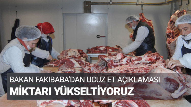 Ucuz etle ilgili önemli gelişme