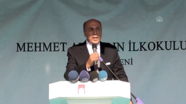 Aydın Ayaydın, Mehmet Ayaydın İlkokulu açılışında konuştu