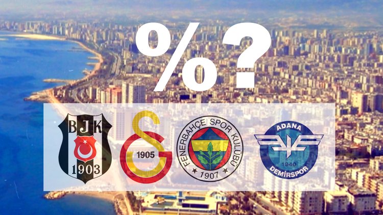 Hangi şehirde, hangi takımın taraftarı daha fazla?