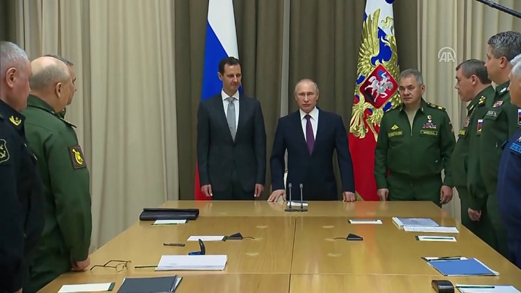 Putin ile Esed Soçi'de bir araya geldi