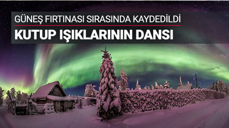Kutup ışıklarının büyülü dansı