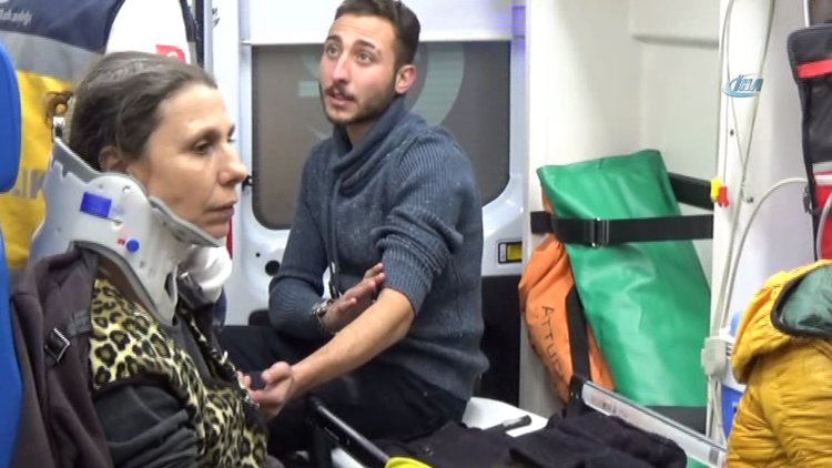 Kaza yapıp yaralandı, oğlunu düşünüp "O iğneden korkar" dedi