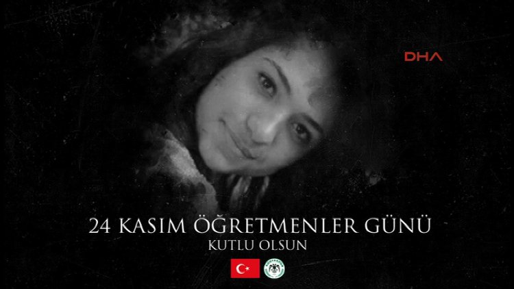 Atiker Konyasporlu futbolcular Öğretmenler Günü'nde Aybüke öğretmeni unutmadı