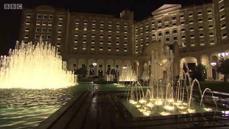 BBC, Suudi prenslerin tutulduğu otele girdi