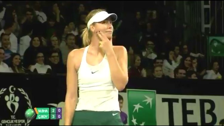 İstanbul'da Sharapova'ya evlilik teklifi!