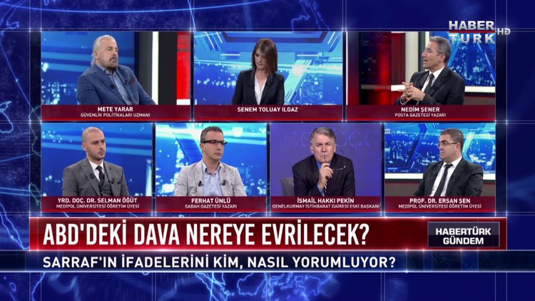 Habertürk Gündem - 29 Kasım 2019 - 1. Bölüm (Sarraf Mahkemede Ne Anlattı?)