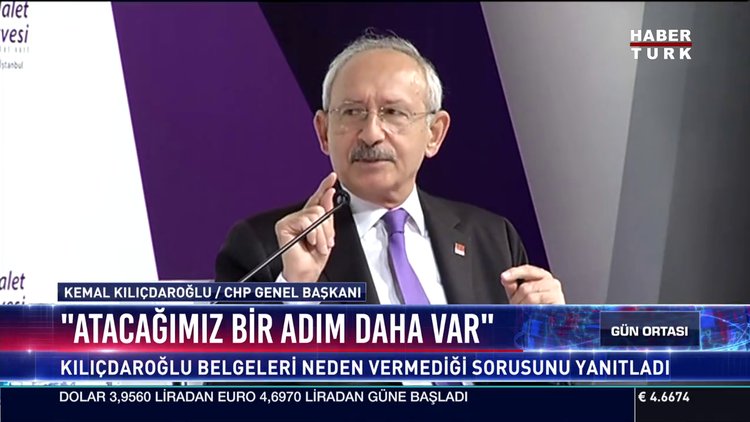 Kılıçdaroğlu'ndan belge açıklaması: Bir adım kaldı
