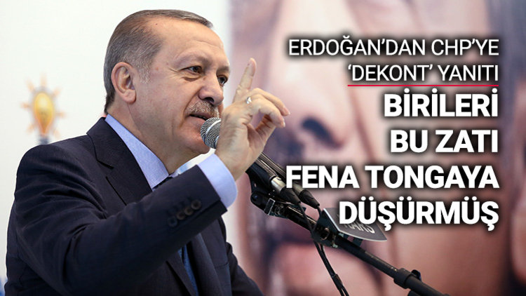 Erdoğan&#039;dan CHP&#039;ye &#039;dekont&#039; yanıtı
