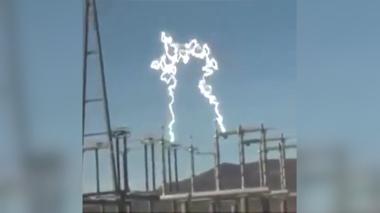 Elektrik akımının havadaki görüntüsü