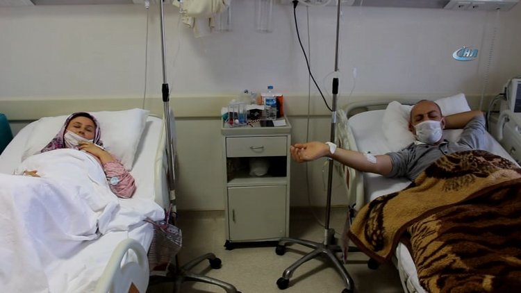 Hastalıkta ve sağlıkta diyerek 8 yıllık eşine böbreğini verdi