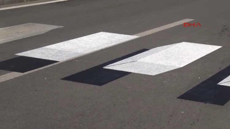 3 Boyutlu yaya geçidi