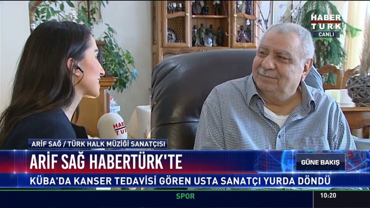 Arif Sağ tedavi sürecindeki son durumu anlattı!