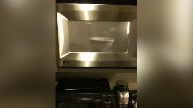 Mikrodalgada ısıtılan yumurta