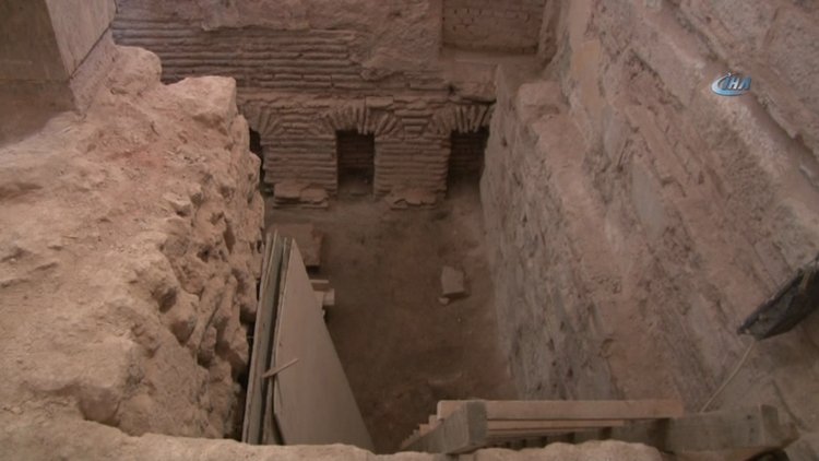 Topkapı Sarayı'nda tarihi hünkar hamamı gün yüzüne çıkarıldı