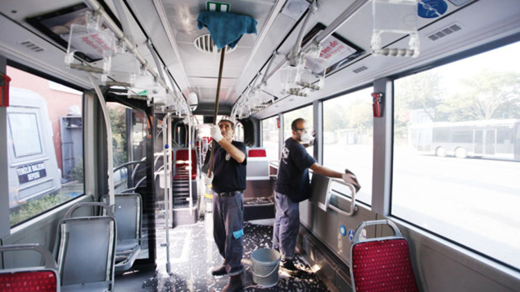 8 saatte temizleniyor