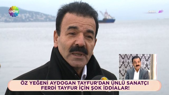 Ferdi Tayfur'un öz yeğeninden şok iddia!