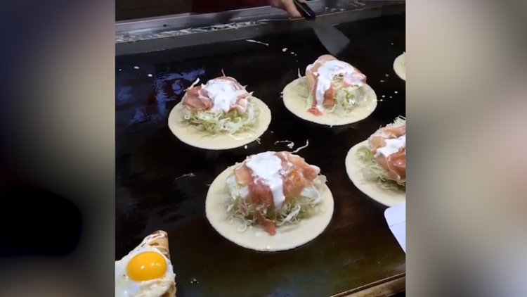 Güney Kore'de Türk sokak yemeği ustası