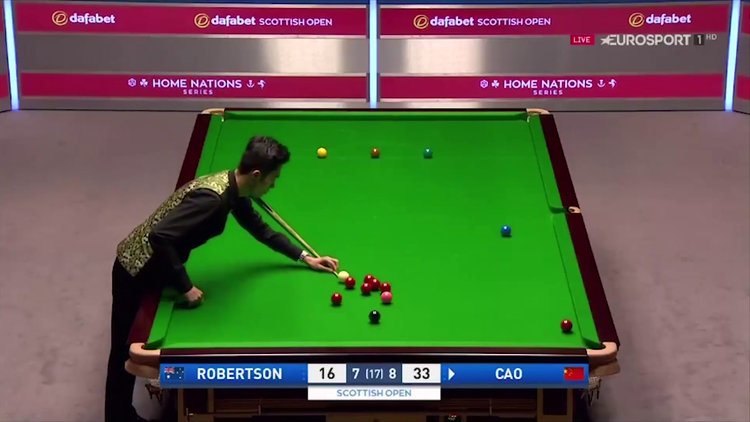 Bilardo tarihinin en tuhaf atışı