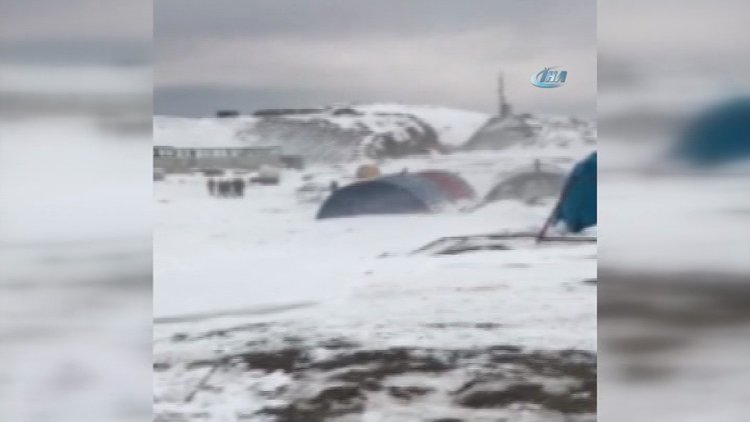 Mehmetçik kato'da üs kurdu