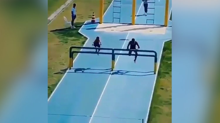 İnanılmaz bir parkur performansı