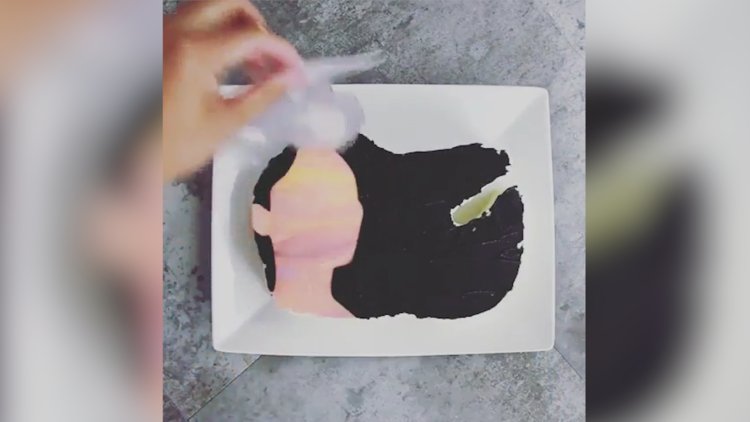 Harika bir pasta tasarımı