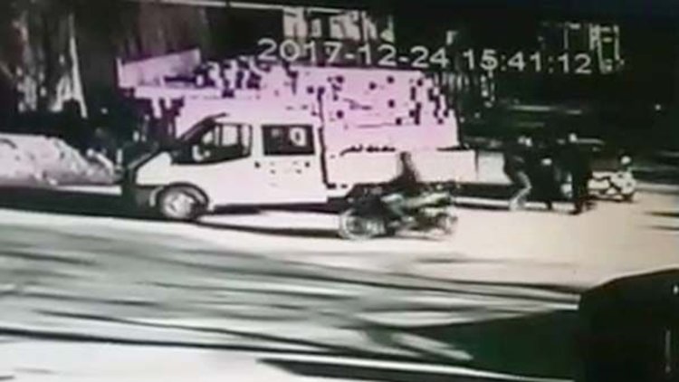 Cinayet anları kamerada