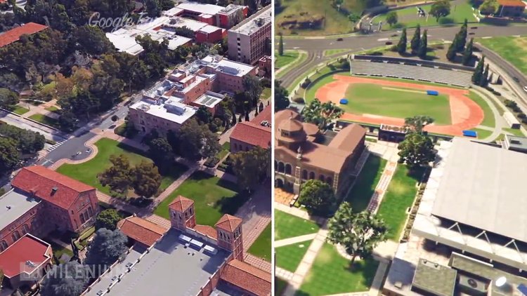 GTA 5 haritasını google earth ile karşılaştırdı