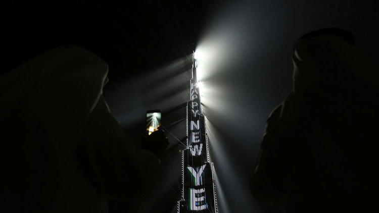 Dünya yeni yıla böyle girdi