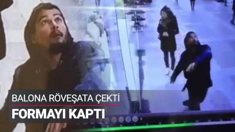 Balona röveşata çekti, formayı kaptı