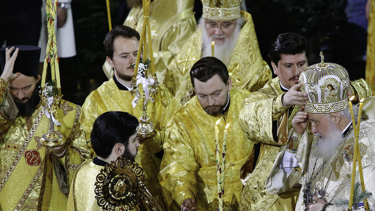 Ortodokslar Noel'i kutladı