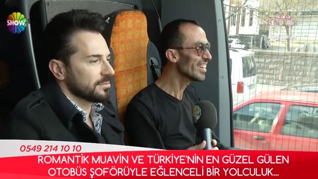 Türkiye'nin en güzel gülen otobüs şoförü!