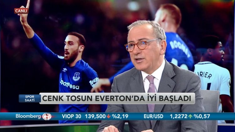 Fatih Altaylı: "Cenk Tosun Premiere lig'e yakıştı" - Spor Saati 1. Bölüm / (15.01.2018)