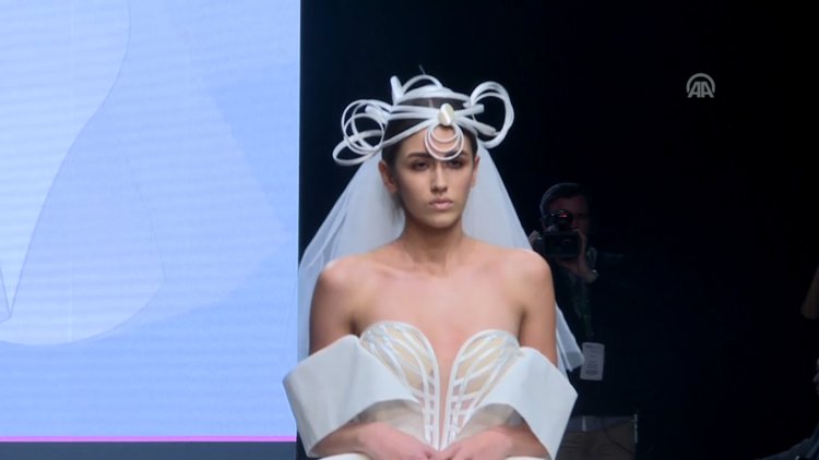 Gelinlik Tasarım Yarışması'nın final defilesi