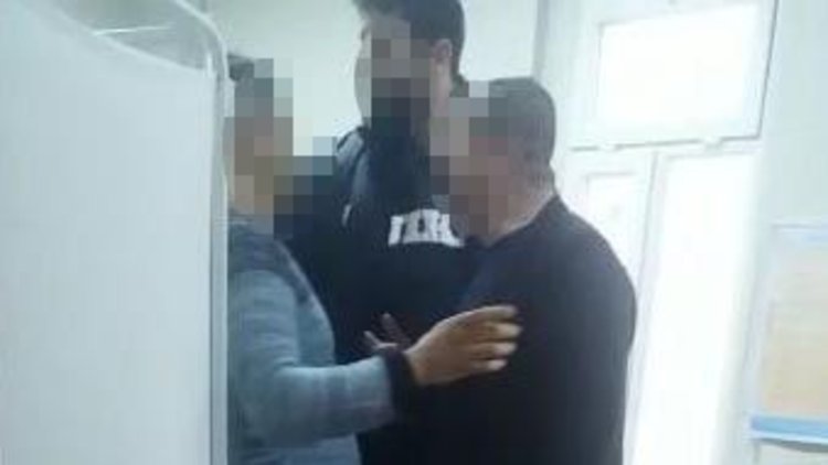 Doktora saldırı kameralarda