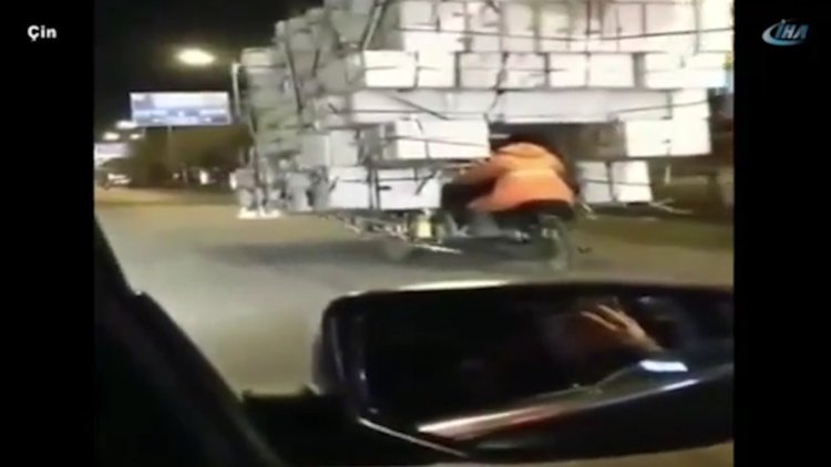 Kamyon değil motosiklet