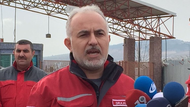 Türk Kızılayı Genel Başkanı Kerem Kınık'ın Azez'deki temasları