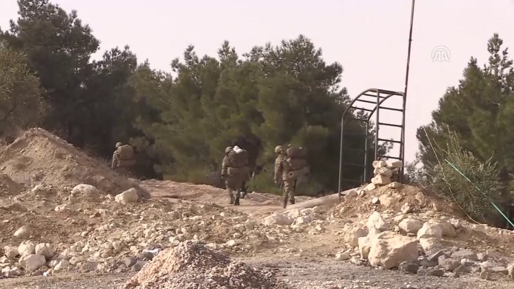 Azez cephesinden ilk görüntüler