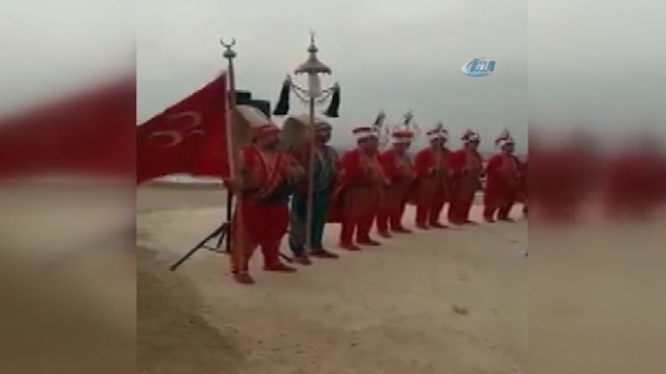Mehter Takımından sınırın sıfır noktasındaki askerlere moral konseri