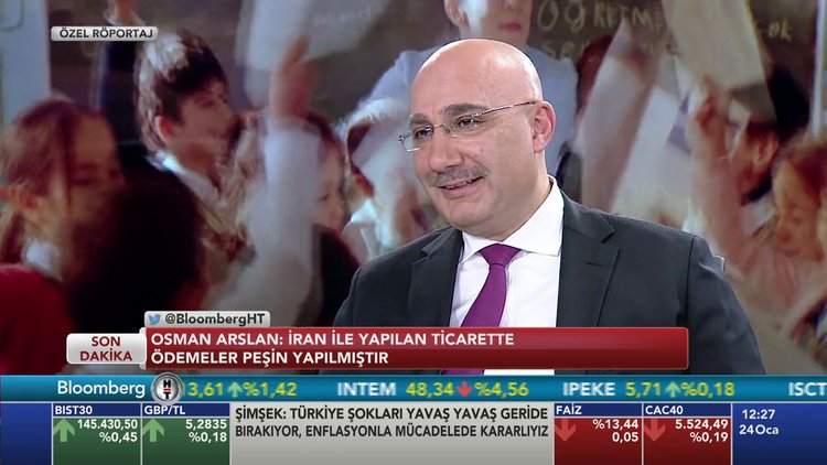 Halkbank Genel Müdürü Osman Arslan: Bankamıza doğrudan açılan bir dava yok