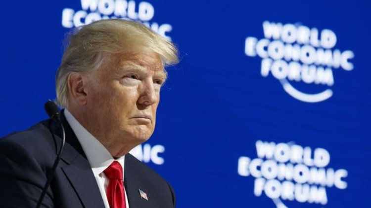 Donald Trump, Davos konuşmasında yuhalandı!